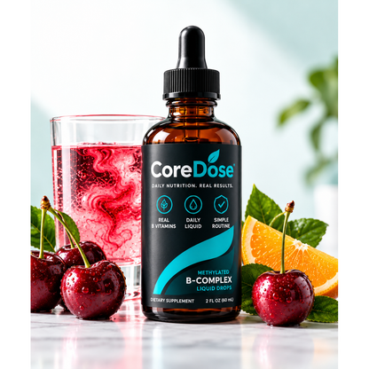 CoreDose Methylated B-Complex Liquid Drops