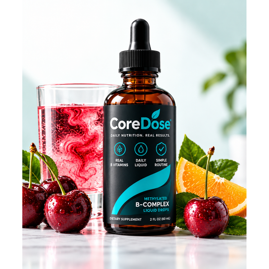 CoreDose Methylated B-Complex Liquid Drops